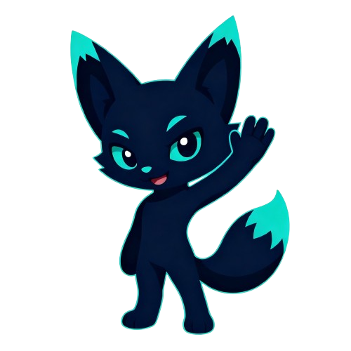 Mascota de Folveon — Saluda